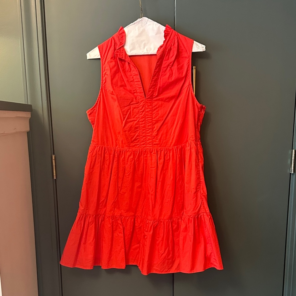 Karlie Sleeveless Red Women's dress